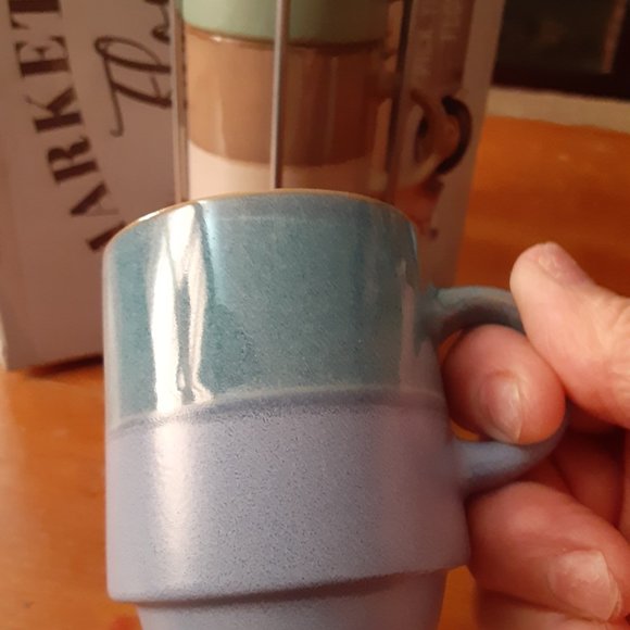 Espresso cup set on caddy - Picture 3 of 3